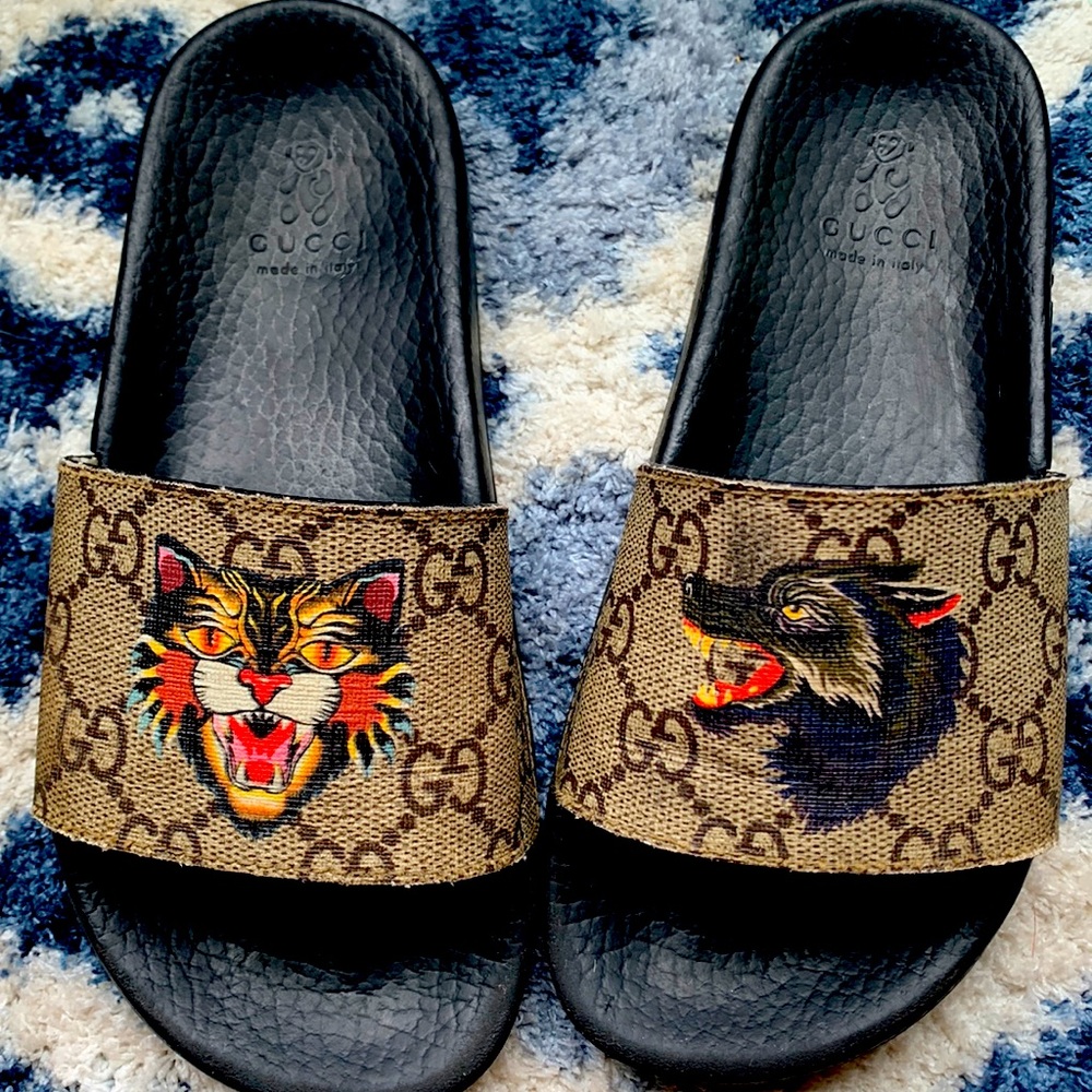Gucci slides size 12/13